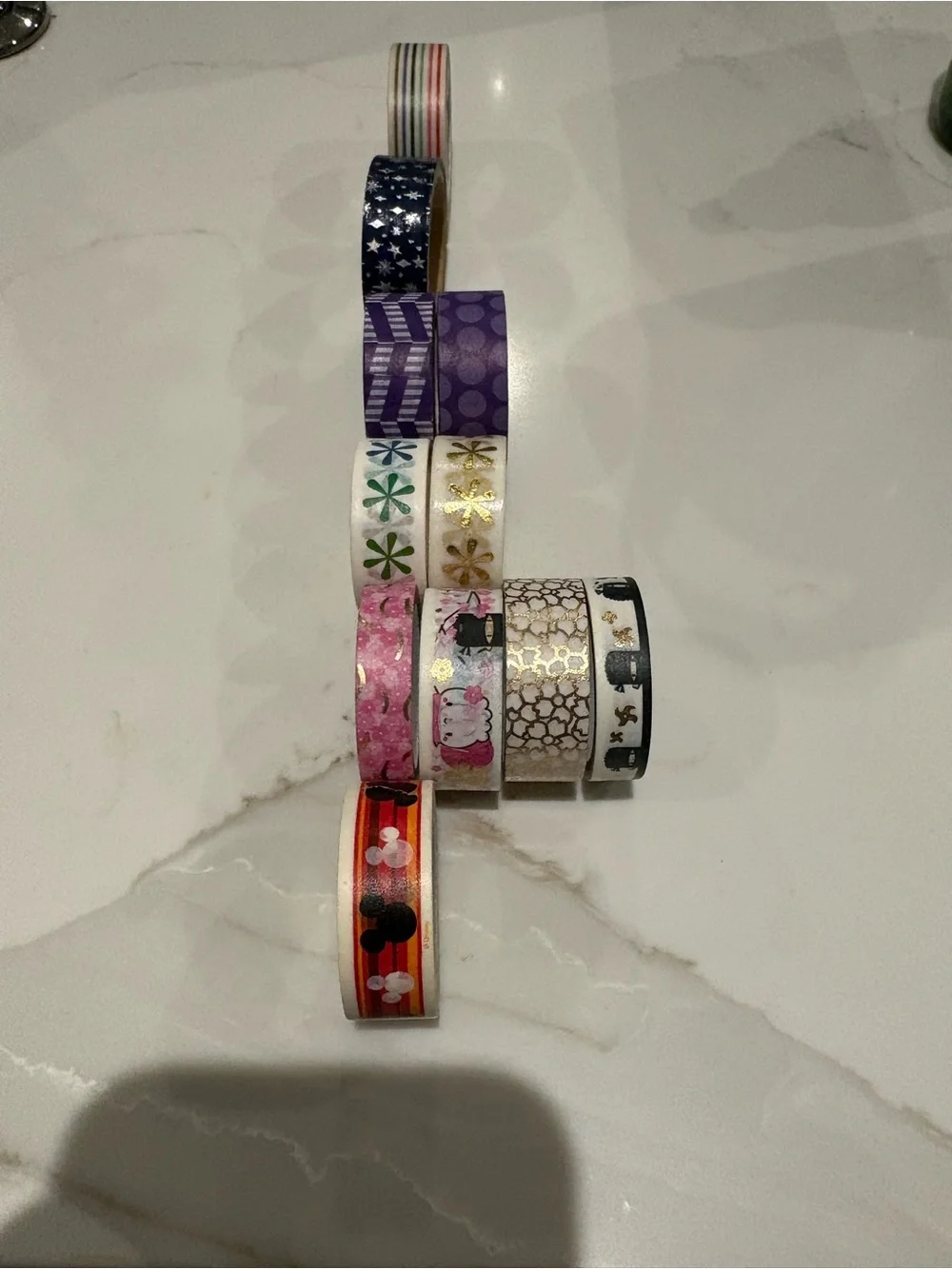 NWOT Washi Tape lot - 11 rolls - Erin Condren, Disney, Cherry Blossom